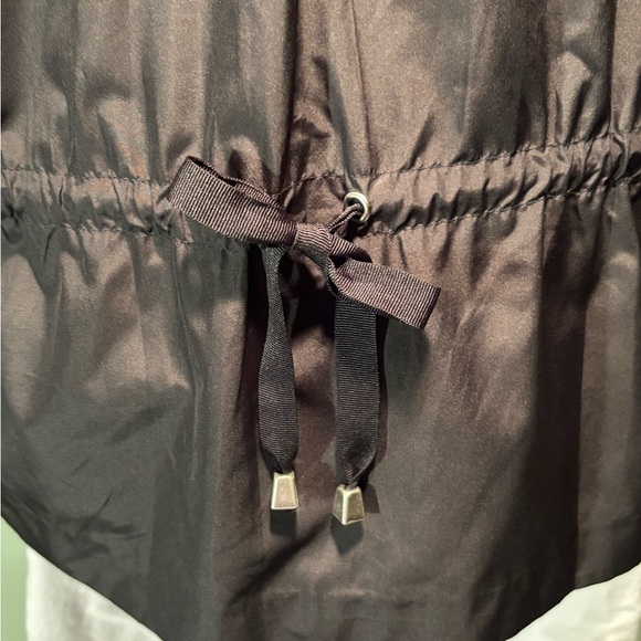 Women’s black 3/4 length satin jacket size 10 - Picture 8 of 12